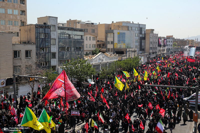 مراسم تشییع پیکر مطهر رهبر شهید انقلاب در تهران -6