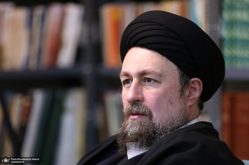 دیدار دست اندرکاران هفته فرهنگی بر استان آفتاب با سید حسن خمینی