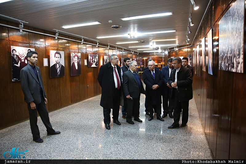 بازدید رئیس کمیته بازرسی کشور ارمنستان از بیت امام خمینی در جماران