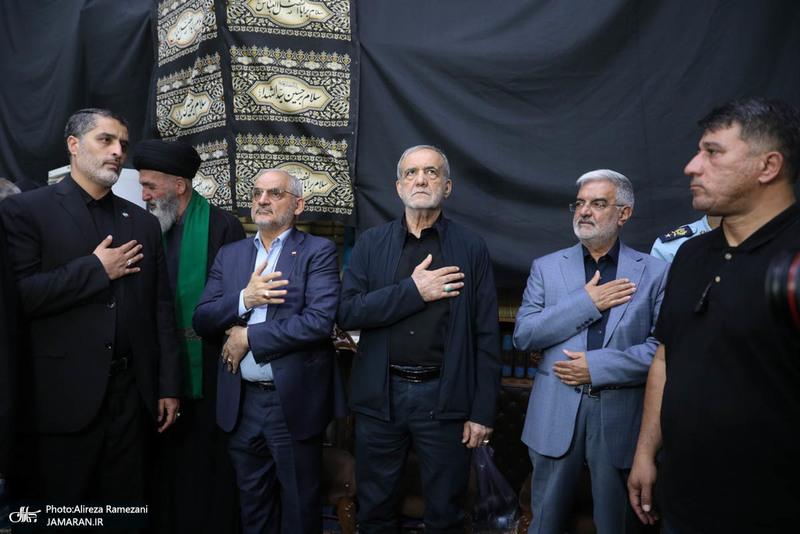 مراسم تکریم ۵۷ شهید گلگون کفن ارتش جمهوری اسلامی ایران