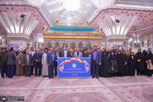 تجدید میثاق رئیس، اساتید و کارکنان دانشگاه تهران با آرمان های امام خمینی (س)