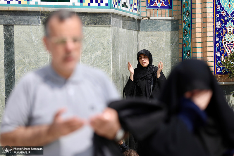 مراسم تحويل سال در آستان حضرت امام زاده صالح (ع)