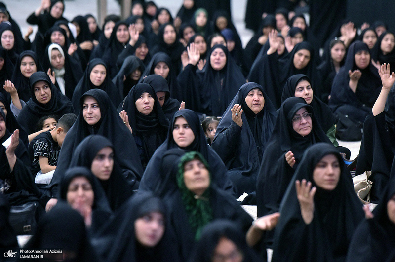 دومین شب عزاداری حضرت اباعبدالله الحسین (ع) در حرم امام خمینی