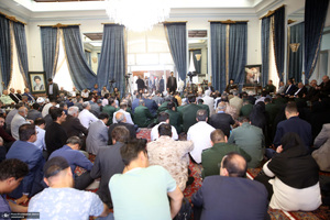 دیدار اعضا و دست اندرکاران ستاد مرکزی سی و ششمین سالگرد بزرگداشت امام خمینی با سید حسن خمینی