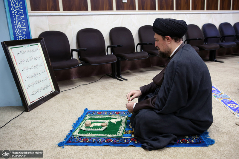 دیدار نوروزی سید حسن خمینی با کارکنان موسسه تنظیم و نشر آثار امام خمینی (س)