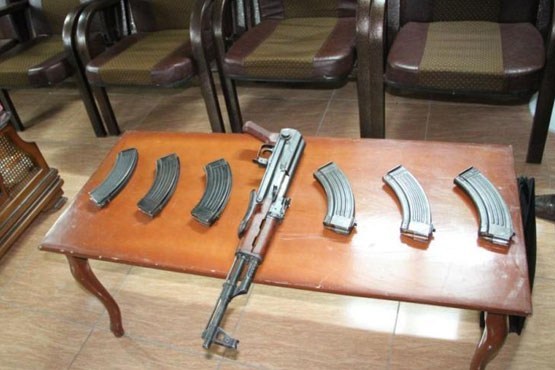 کشف محموله سلاح جنگی در خوزستان