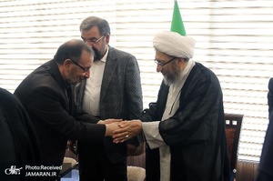 دیدار مسئولین کشوری و لشگری با رئیس مجمع تشخیص مصلحت نظام