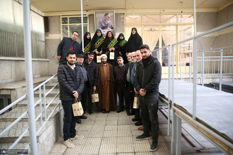 بازدید جمعی از خادمین افتخاری آستان مقدس امامزاده قاسم (ع) بابل