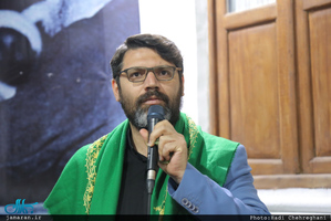 مراسم عزاداری شب شهادت امام موسی کاظم (ع) در بیت امام خمینی (ره) در قم