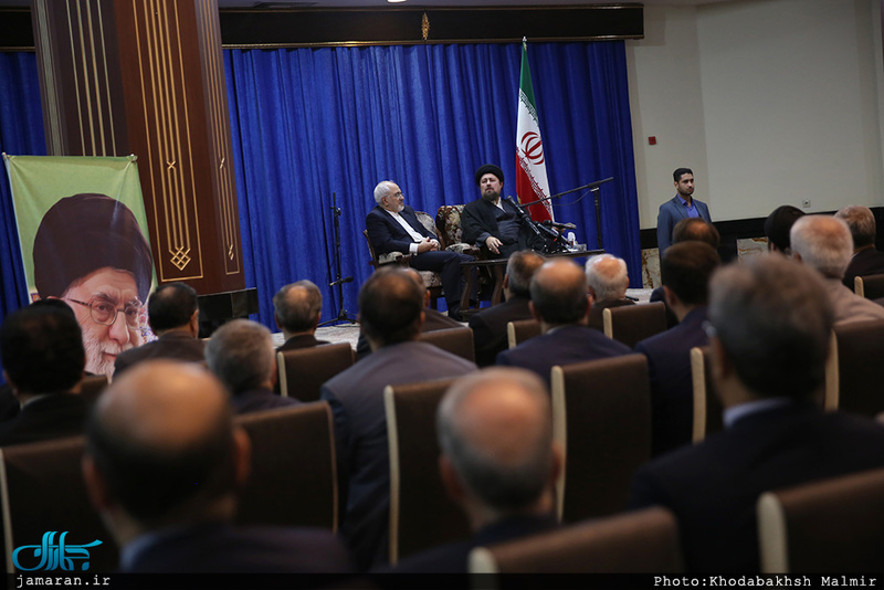 تجدید میثاق وزیر، معاونان، سفرا و روسای نمایندگی های جمهوری اسلامی ایران  در جهان با آرمان های امام خمینی (س) /