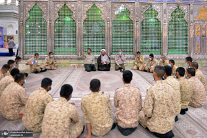 حلقه های محبت و معرفت با پرسنل وظیفه دژبان کل ارتش