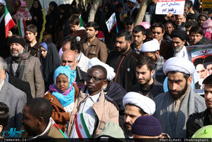 راهپیمایی باشکوه 22 بهمن در قم 