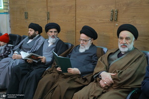 مراسم ترحیم مرحومه زهرا سادات روحانی