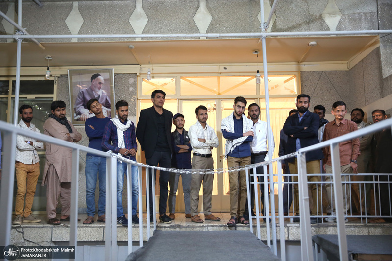 بازدید جمعی از دانشجویان مدارس امامیه پاکستان از جماران