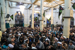 مراسم بزرگداشت آیت الله هاشمی رفسنجانی(ره) در مسجد اعظم قم-1
