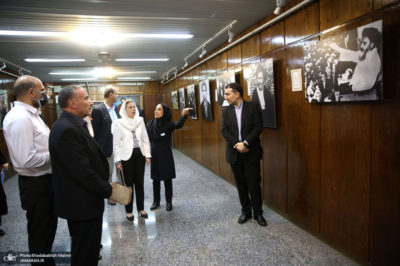 بازدید «لبانه مشوح» وزیر فرهنگ سوریه از جماران