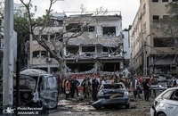 ویرانی گسترده پس از حمله موشکی ایران در سرزمین‌های اشغالی (6)