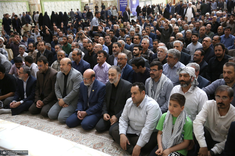 تجدید میثاق وزیر، مدیران و کارکنان وزارت علوم تحقیقات و فناوری با آرمان های امام