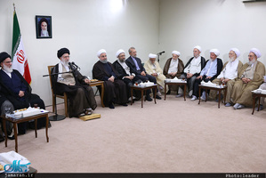 دیدار رئیس و اعضای دوره جدید مجمع تشخیص مصلحت نظام با رهبر معظم انقلاب