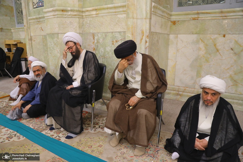 مراسم شانزدهمین سالگرد ارتحال آیت الله بهجت‎ (ره) در قم