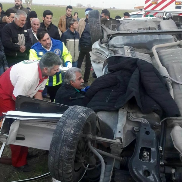 علت حادثه تصادف زنجیره‌ای روستای رباط نقص در سیستم ‌ترمز اعلام شد