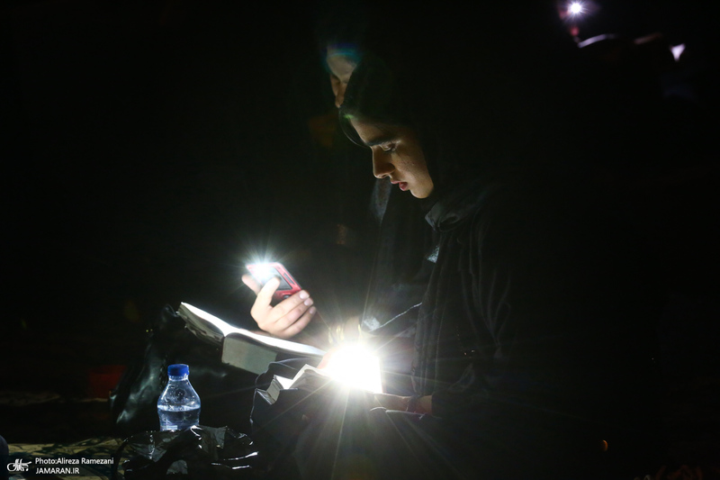 مراسم شب بیست و یکم ماه مبارک رمضان در حسینیه همدانیها