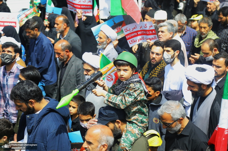 راهپیمایی باشکوه روز قدس در قم - 2