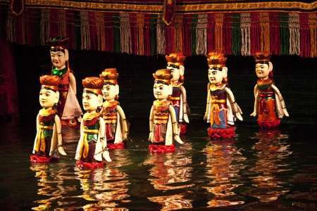 اجرای مهمترین نمایش عروسکی ویتنام در یزد