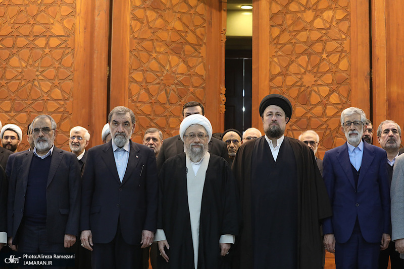 مراسم تجديد ميثاق اعضای تشخیص مصلحت نظام