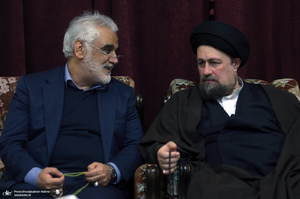 دیدار رییس دانشگاه آزاد اسلامی با سید حسن خمینی