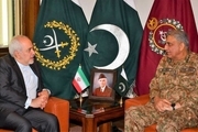  دیدار ظریف با فرمانده ارتش پاکستان در اسلام آباد 