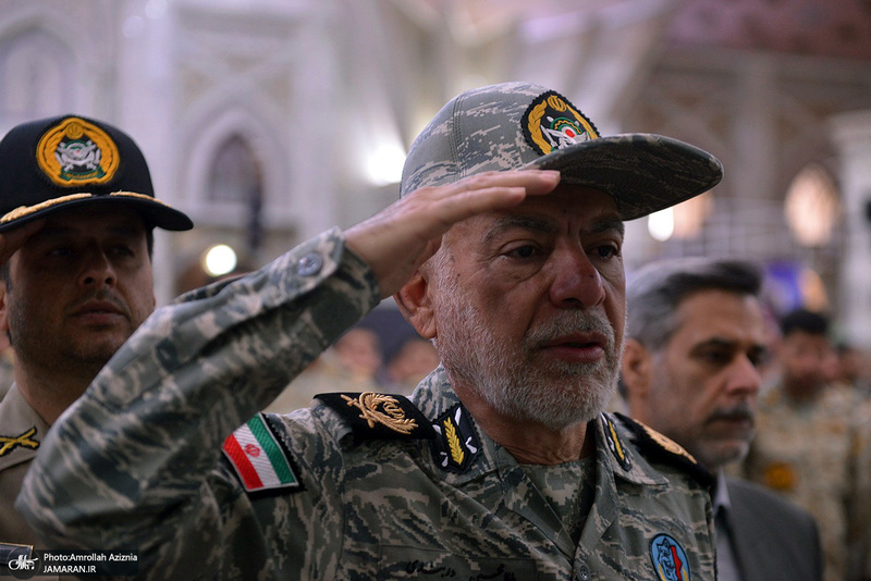 تجدید میثاق دانشجویان و فرماندهان دانشگاه افسری امام علی (ع) با آرمان های امام خمینی (س)