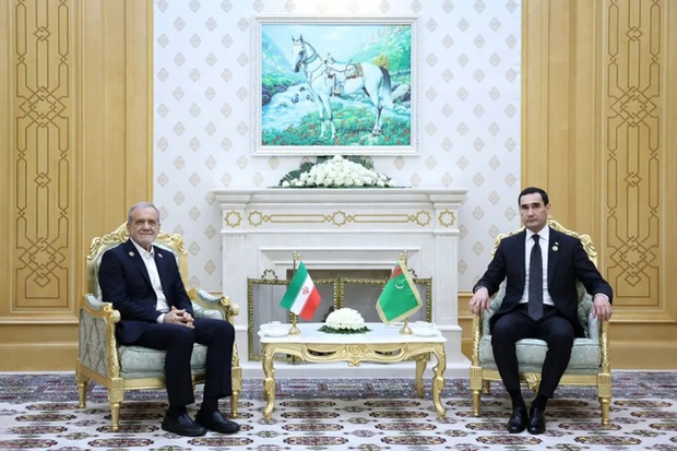 پزشکیان و بردی محمداف دیدار کردند