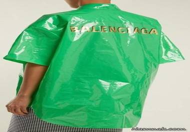 لباسی گران قیمت از جنس کیسه زباله! + عکس
