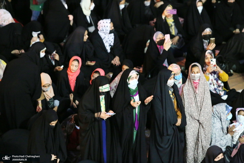 مراسم آغاز  سال 1401 در حرم کریمه اهل بیت (ع)‎