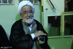 مراسم بزرگداشت همسر آیت الله موسوی بجنوردی (ره) در حسینیه شماره یک جماران-4