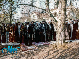 تصاویری از حضرت امام و مرحوم شاه آبادی(ره)