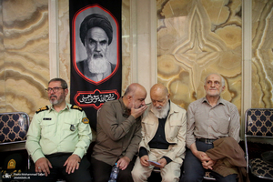 مراسم سالگرد شهادت سپهبد شهید محمد باقری، همسر و فرزند ایشان