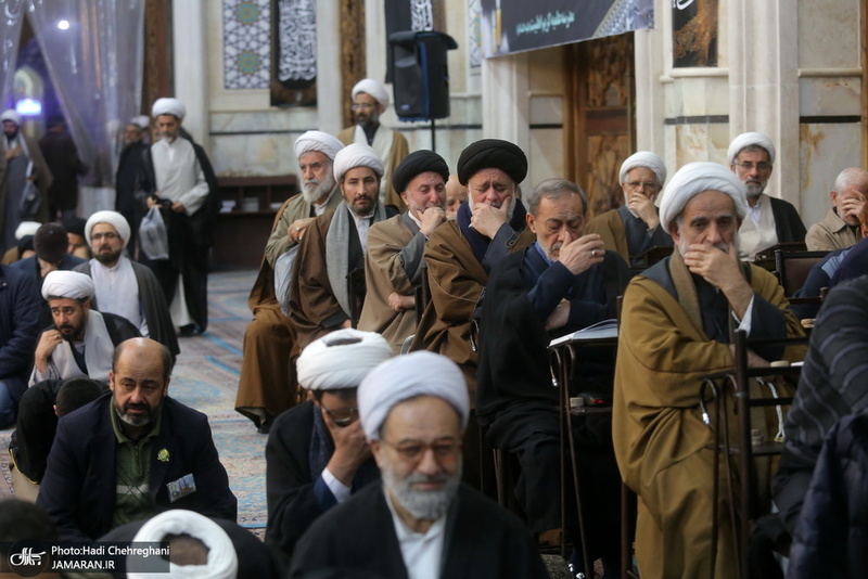 مراسم بزرگداشت جانباختگان سقوط هواپیما‌ی اوکراینی