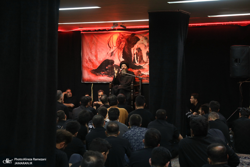 مراسم شب اربعین حسینی در حسینیه شهید امیر حسین اعتماد سعید