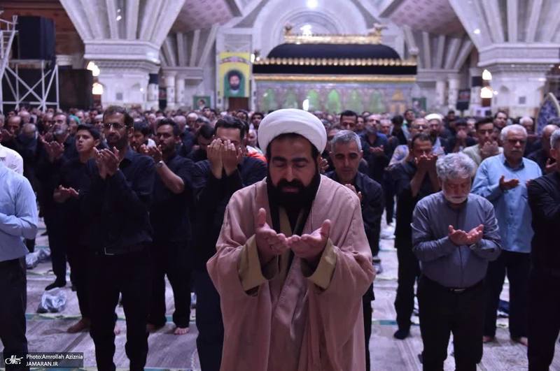 خدمت‌رسانی آستان حضرت امام خمینی(س) به زائران مراسم بدرقه و تشییع رهبر شهید-3