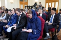 دیدار و سخنرانی وزیر خارجه در جمع سفرا، روسای نمایندگی‌های دیپلماتیک خارجی و سازمان‌های بین‌المللی مقیم تهران (6)