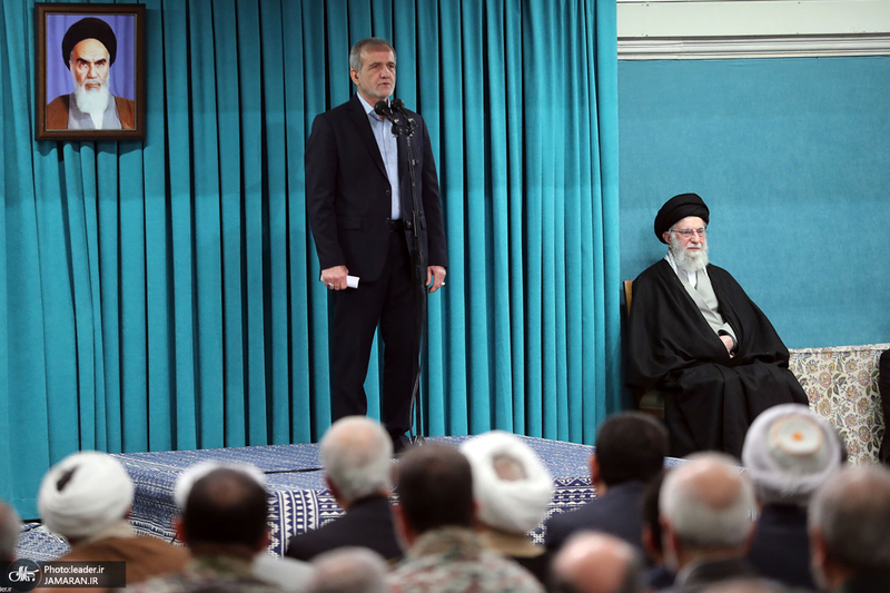 دیدار مسئولان نظام با رهبر معظم انقلاب