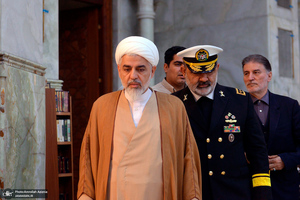 تجدید میثاق فرمانده و پرسنل نیروی دریایی ارتش جمهوری اسلامی ایران با آرمان‌های امام خمینی(س)