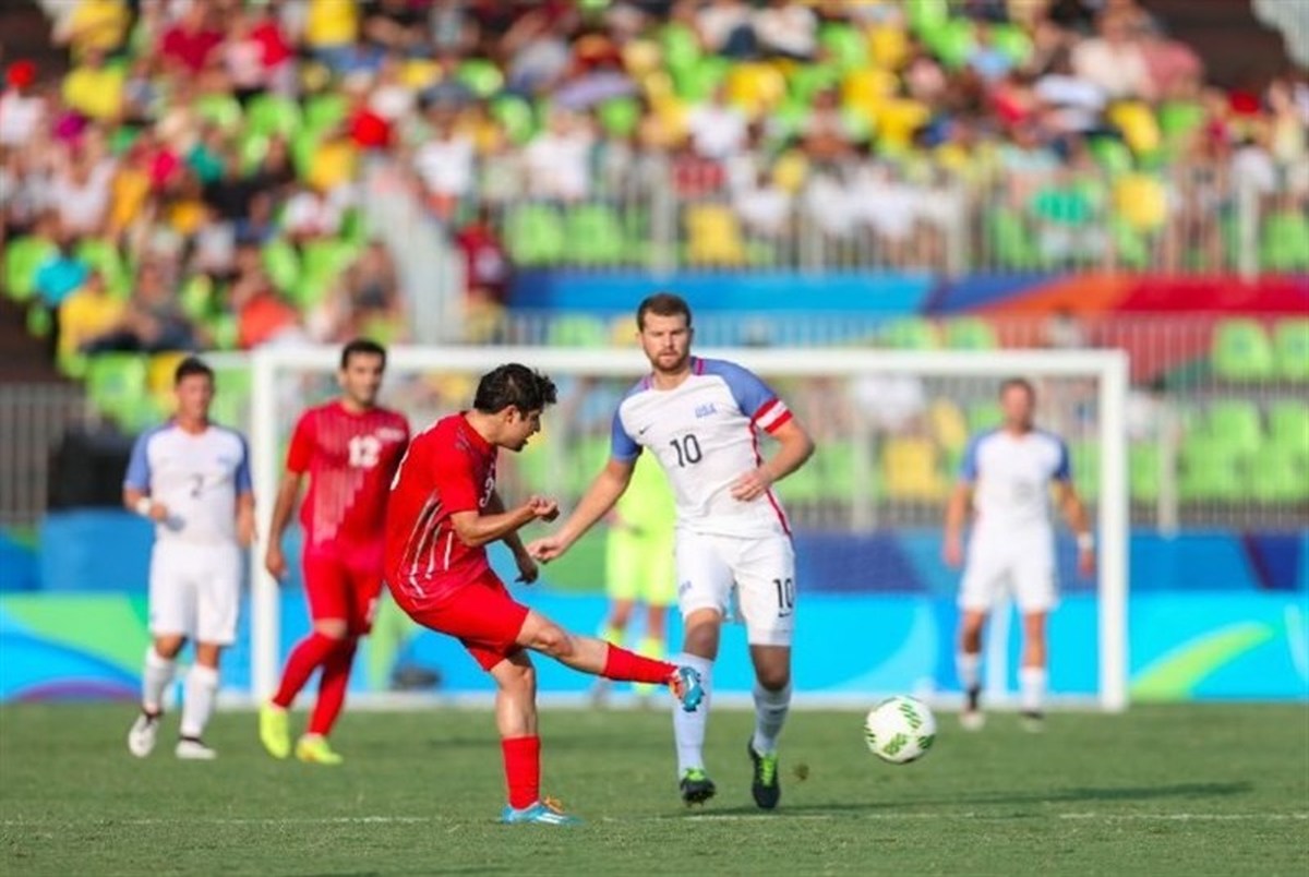 پیروزی تیم ملی فوتبال هفت نفره مقابل برزیل 