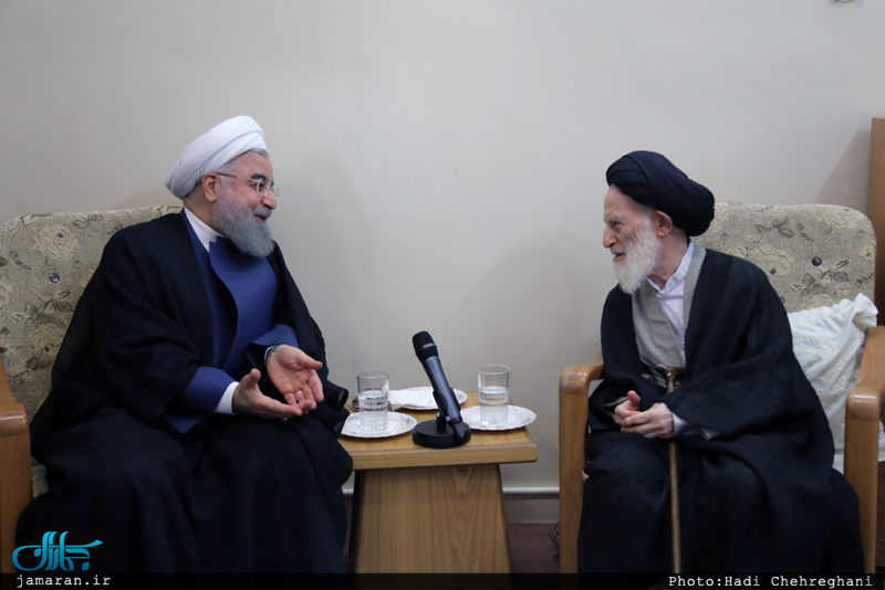 سفر رئیس جمهور روحانی به قم 