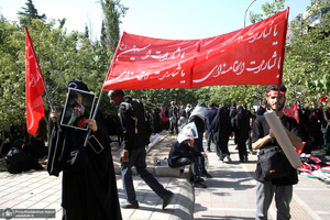 مراسم وداع با رهبر شهید انقلاب در مصلی تهران- 9