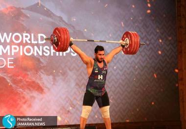رکوردشکنی وزنه بردار 20 ساله در جهان؛ نصیری گل کاشت+ویدیو