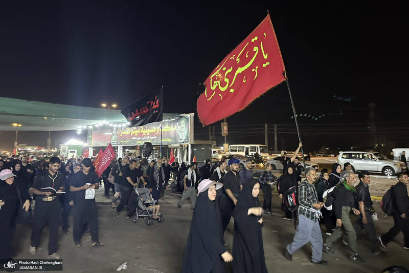 هم قدم با زائران اباعبدالله الحسین (ع)؛ مسیر پیاده روی نجف به کربلا