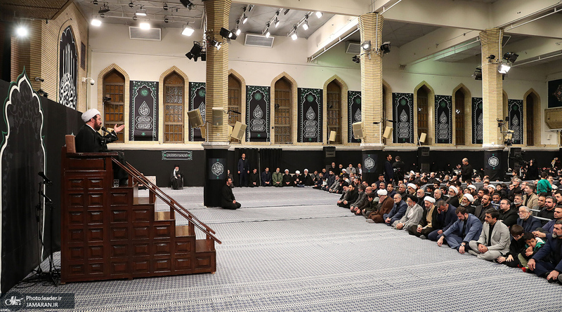 دومین شب مراسم عزاداری حضرت فاطمه‌زهرا (س) در حسینیه امام خمینی